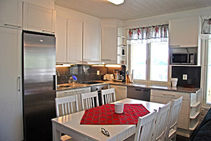 Villa Onnelan keittiö